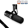 SHURE SM7dB Dynamisches Mikrofon Vorverstärker Stream Podcast Aufnahme Schwar...