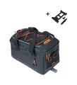 BASIL Wasserdichte Fahrradgepäckträgertasche mit System 7L (30X19X16 CM) MIK 2.0