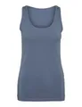 VERO MODA Damen Vmlulu Long Tank Top JRS Ga Noos, China Blue, Large