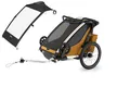 Thule Chariot Sport 2er Double Multisport Fahrradanhänger Anhänger Natural Go...