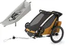 Thule Chariot Sport 2er Double Multisport Fahrradanhänger Anhänger Natural Go...