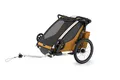 Thule Chariot Sport 2er Double Multisport Fahrradanhänger Anhänger Natural Gold