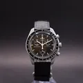 OMEGA x Swatch MoonSwatch Mission to the Moon Straußenleder SO33M100C