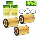 3x MANN FILTER ÖLFILTER HU 7020 Z FÜR AUDI A3 A4 SEAT SKODA VW GOLF PASSAT JETTA