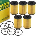 5x MANN FILTER Ölfilter für AUDI SEAT SKODA VW Crafter Caddy 4 Arteon Golf 6 7