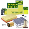 MANN INSPEKTIONSPAKET FÜR SKODA KODIAQ VW ARTEON PASSAT TIGUAN 2.0 TDI CUAA DFHA