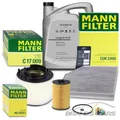 MANN INSPEKTIONSPAKET FÜR AUDI A4 8K B8 A5 8T Q5 8R 2.0 TDI CSUA CSUB CNHC 09-17