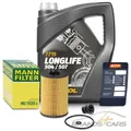 MANN-FILTER + 5l MANNOL MOTORÖL FÜR AUDI A3 SEAT LEON SKODA OCTAVIA 1.6 2.0 TDI