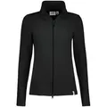 Hakro Damen Fleecejacke Eco - Schwarz , L (EU)