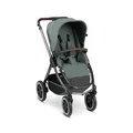 ABC Design Kinderwagen Samba – Kompakter All-Terrain Kinderwagen für Babys & Kleinkinder – inkl. Buggy Sportsitz, Luftkammerräder & höhenverstellbarer Schieber – Babywanne optional (aloe)