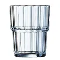 6 Stück NORVÈGE Norvege Trinkglas Arcoroc Wasserglas 20 cl