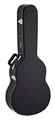 Ortega Guitars Economy Guitar Hardcase - Tasche für 3/4 Gitarre - Höhe 98 cm - Vinyl, Schwarz (OCCSTD-34)