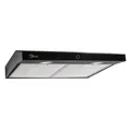 Dunstabzugshaube Modo 50 cm - Schwarz - Unterbauhaube - Touchpanel, LED-Beleuchtung