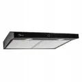 Unterbau-Dunstabzugshaube 50 cm FOCUS Modo Slim Touch LCD Schwarze 174 m3/h