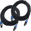 Pronomic pro-line BOXSP2-10 Lautsprecherkabel Speakon-kompatibel 10m 2er Set