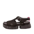 ART Company 1882 Nubuk Black/Madeira Black Damen-Sandalen, Schwarz, 37 EU