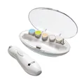 Tommee Tippee 423772 Elektrischer Nagelfeilen-Trimmer sanft sicher für Babys