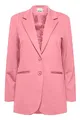 ICHI IHKATE SUS OVERSIZE BL Damen Blazer Longblazer Jacke Long-Blazer mit Knöpfen Stretch und Reverskragen, Größe:M, Farbe:Chateau Rose (172120)