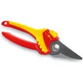 Wolf-Garten Basic Plus RR 1500 Gartenschere Stahl ergnomoisch Bypass rot/gelb