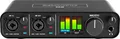 MOTU M2 2-Kanal USB C Audiointerface 2x2 24 Bit/192 kHz AD/DA MIDI I/O Loopback