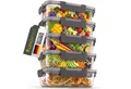Lemontree Vorratsdose mit Deckel Luftdicht - Meal Prep Boxen Glas - Mikrowellengeeignet, Hochborosilikatglas, (Vorratsdosen-Set (3-teilig, groß je 1040 ml), Meal Prep Boxen 3er Set - 1040ml - auch als 5er & 10er Set erhältlich), Luftdicht, auslaufsicher, stapelbar, mikrowellen-, ofen- & gefrierfest