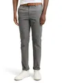 TOM TAILOR Denim Herren Slim Fit Chino Hose mit Gürtel 10952 - Castlerock Grey 32W / 34L