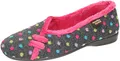 Manitu Damen Manitu-home Slippers Hausschuh, Pink, 41 EU