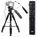 JJC Kompaktes Fernbedienungsstativ ersetzt VCT-VPR1 für Sony Alpha A9 A7R IV A7 III A7S II A6000 A6600 A6500 A6400 A6300 A6100 ZV-1 RX100 VII VI RX10 HDR-CX405 CX440 CX455 CX675 CX900