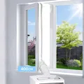 Fensterdichtung für mobile Klimageräte 400cm  einfache Montage Fensterabdicht...