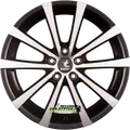 4x itWheels Alice gloss black polished 7.5x18 ET40 - LK5/114.3 ML74.1 Felge Alu