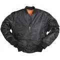 Mil-Tec Outdoorjacke US Bomberjacke MA1 Neu schwarz M