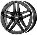 CMS C29-Aero complete black matt 8.5x19 ET35 - LK5/114.3 ML64.1 Alufelge schwarz