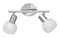 Deckenleuchte, Wandleuchte ANTIBES von REALITY Leuchten Metall Nickel Matt /