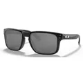 Oakley Holbrook OO9102 E1 - Sonnenbrille  - glanz Schwarz 57
