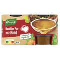 Knorr Bouillon Pur Rind Rinderbrühe voller Geschmack 6x28g