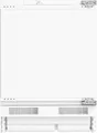 Beko BU1204N Einbau Gefrierschrank, Nischenhöhe 82 cm, 94 L, Festtürtechnik, 3 S
