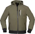 Modeka Clarke wasserdichte Motorrad Textiljacke, oliv, M