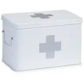 Zeller Medizin-Box, weiß 18119 , Material: Metall, 32 x 19,5 x 20 cm