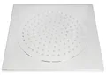 Sanlingo Edelstahl Decken Regendusche, ultraflacher Duschkopf für entspannenden Wasserfluss, 370 x 370 x 15 mm