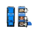 Atmos Kombikessel DC 30 GSP Holz/Pellet Kessel mit Pelletbrenner A 25 GSP und Fö