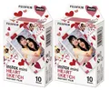 Fuji Instax Mini Heart Sketch Herzen Film 2x10= 20 Aufnahmen Mini 11 12 Classic