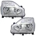 Scheinwerfer Set für Nissan X-Trail T31 07-10 H4 LWR Stellmotor vorne TYC