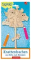 Furzipups Knatterdrachen aus Holz zum Bemalen Caketopper