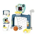 COIL Lernspielzeug Kinder-Fußballtor, Interaktives Fußballtor, Aktivitätsspiel (Multi-Sport-Aktivitätsspiel, 3 in 1, für Kinder ab 18 Monaten), Basketball, Fußball, Golf, LED, Musik