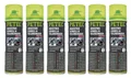 6x PETEC Industrie- Schnell- und Teilereiniger Spray 500ml mit Aceton - 71750