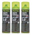 3x PETEC Industrie- Schnell- und Teilereiniger Spray 500ml mit Aceton - 71750