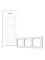 Aqara Switch Frame H2 EU White (3-gang)