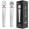 MARIELOVE Magic Wand Massagestab – Netzbetriebener Hochleistungsmassager | 20 Stufen | Starke Vibration & Flexibler Kopf aus Silikon | Ideal für Muskelentspannung, Nacken-, Rücken- & Ganzkörpermassage