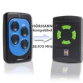 Handsender Hörmann kompatibel HSE2 und HSM4 26,975 MHz grüne Tasten Funk Garage