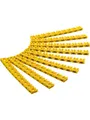 Pro Cable marker clips 'Letters A-C' for cable diameters up to 4 mm